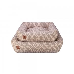 cama colorida  estampa losango dois tamanhos para cachorro 